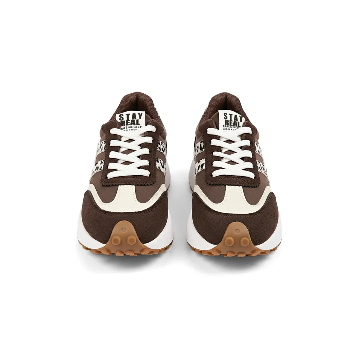 CloudLane Stripe Casual | Luipaardbruin
