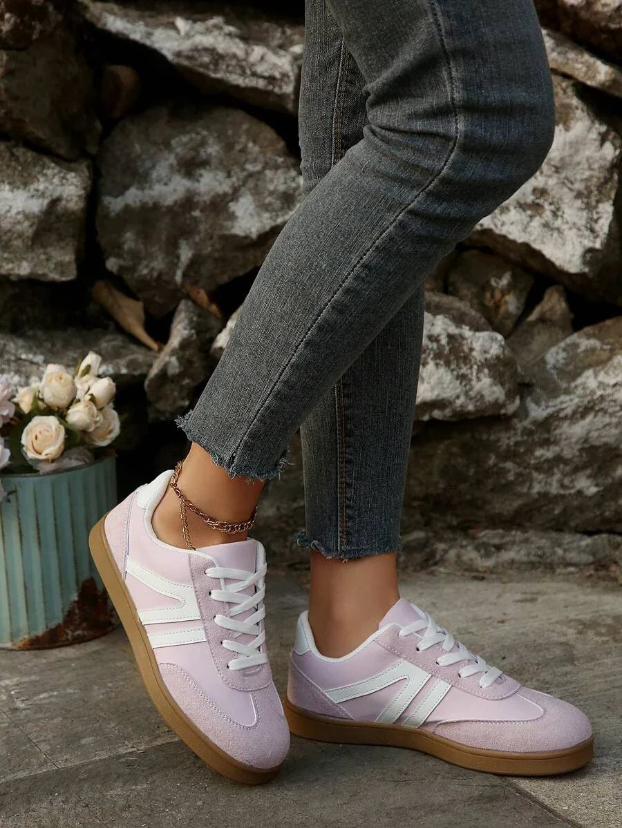 Harbor Court Pink Gum Sole Sneaker
