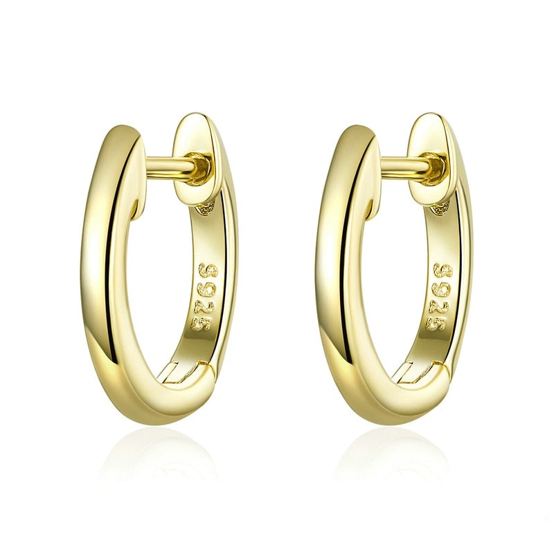 Brinco Argola Basic Banhado a Ouro 18k - ByFirenzzi