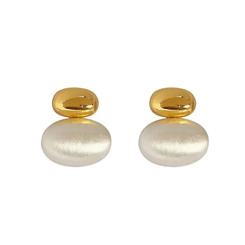 Brinco de Pérola Monarquia Banhado a Ouro 18k - ByFirenzzi
