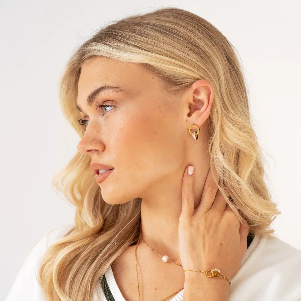 Diana Earrings – 18k Gold-Plated by ByFirenzzi