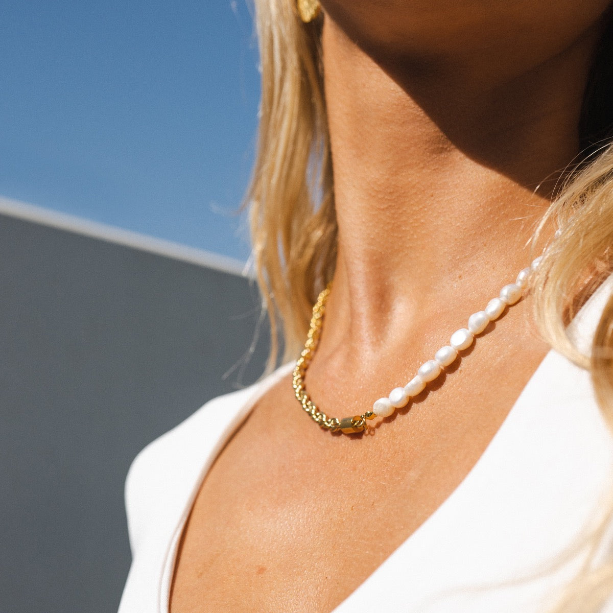 Colar Maria Helena Banhado a Ouro 18K - ByFirenzzi