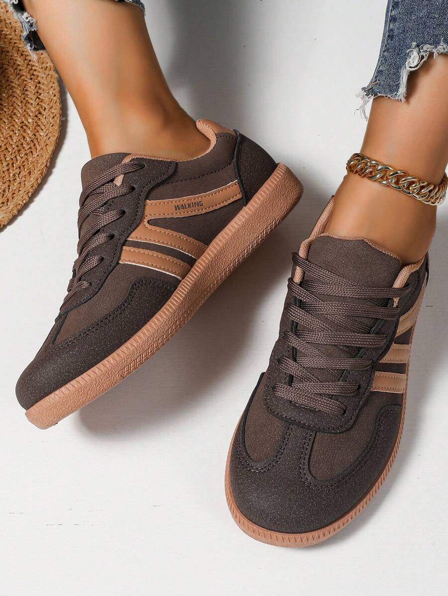 Camden Court Brown Gum Sneakers
