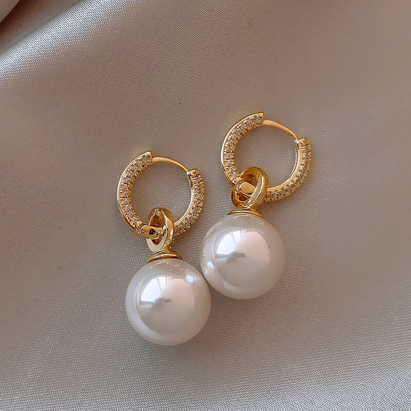 Brinco de Pérola Precious Banhado a Ouro 18k - ByFirenzzi
