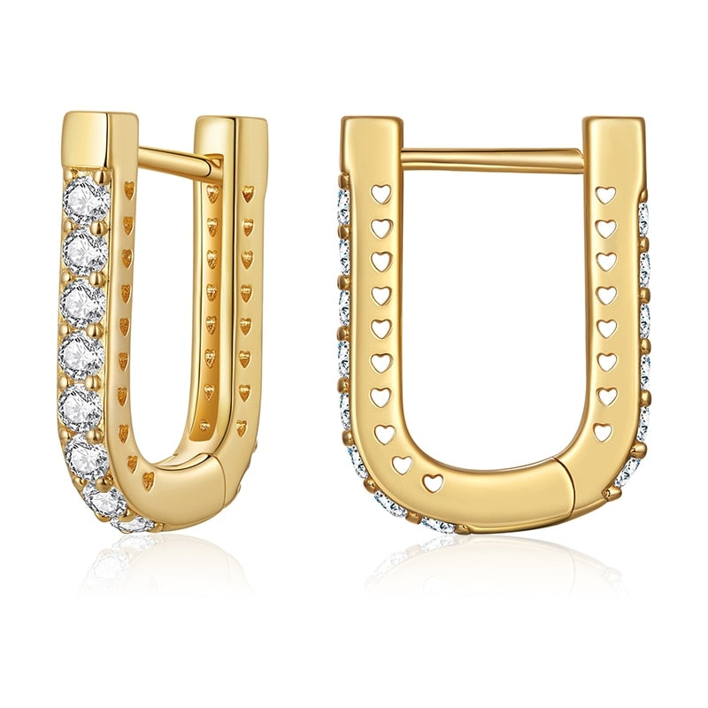 Brinco Argola com Zircônia - ByFirenzzi