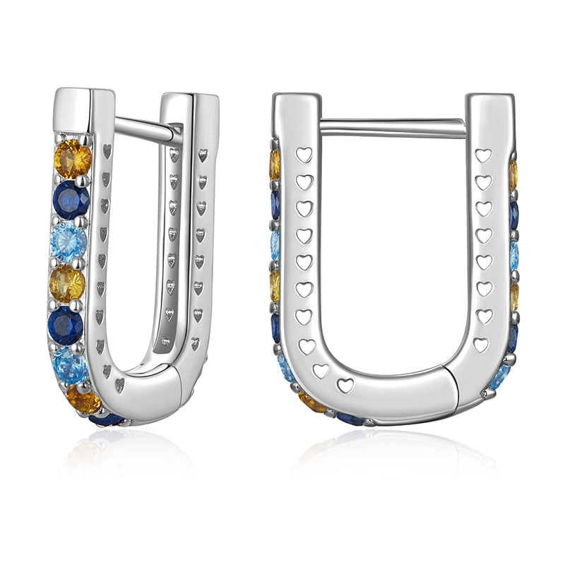 Brinco Argola com Zircônia - ByFirenzzi