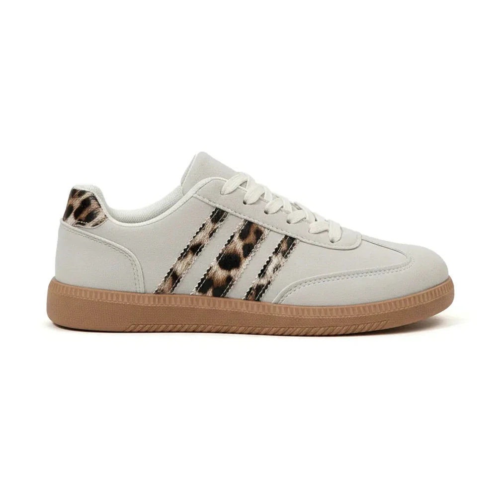 Retro Leopard Grey Sneaker