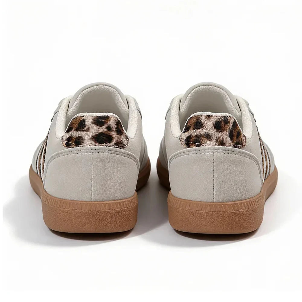 Retro Leopard Grey Sneaker