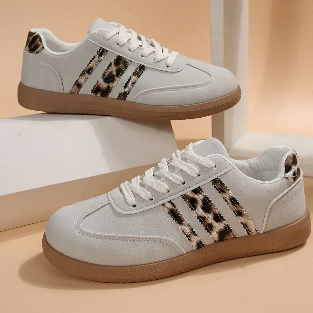Retro Leopard Grey Sneaker
