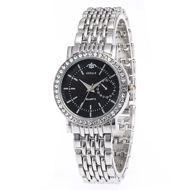 Crystal Bezel Watch