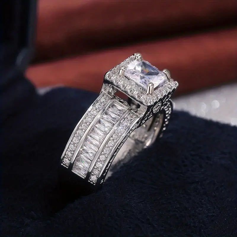 925 Sterling Silver Sand Monarque Ring – ByFirenzzi