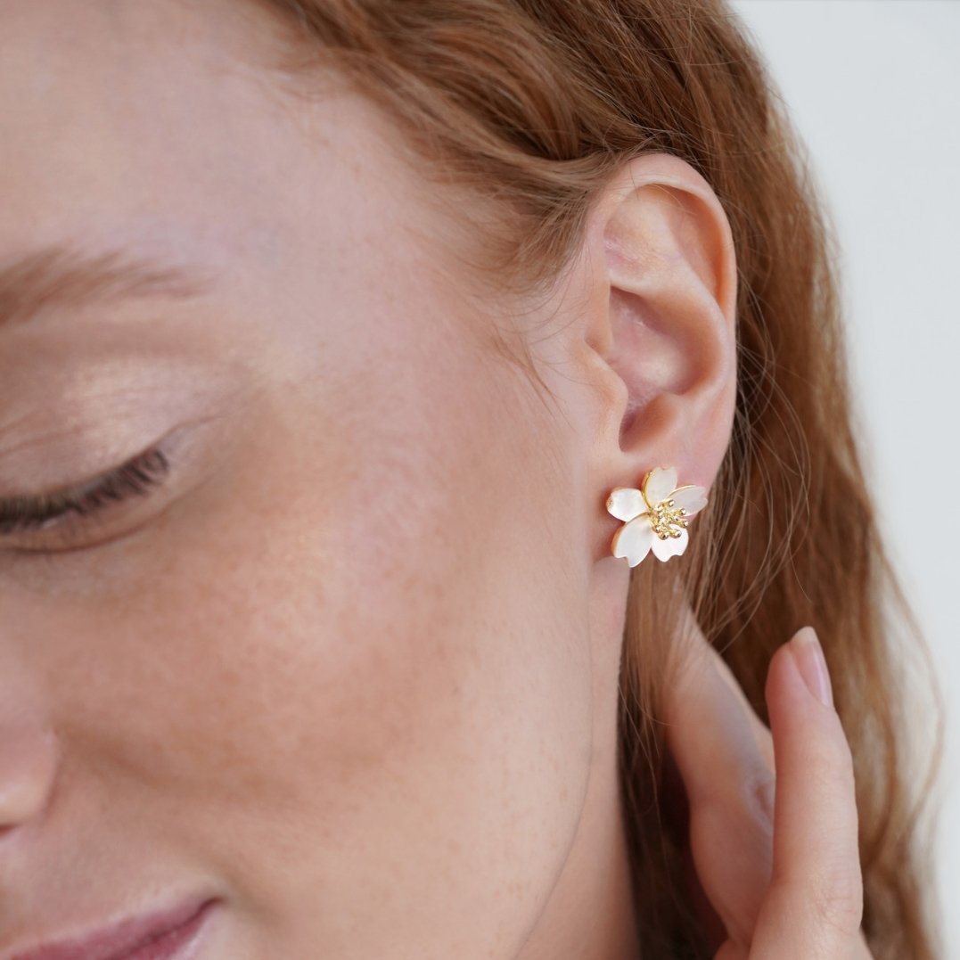 Dalila Earrings – 18k Gold-Plated by ByFirenzzi