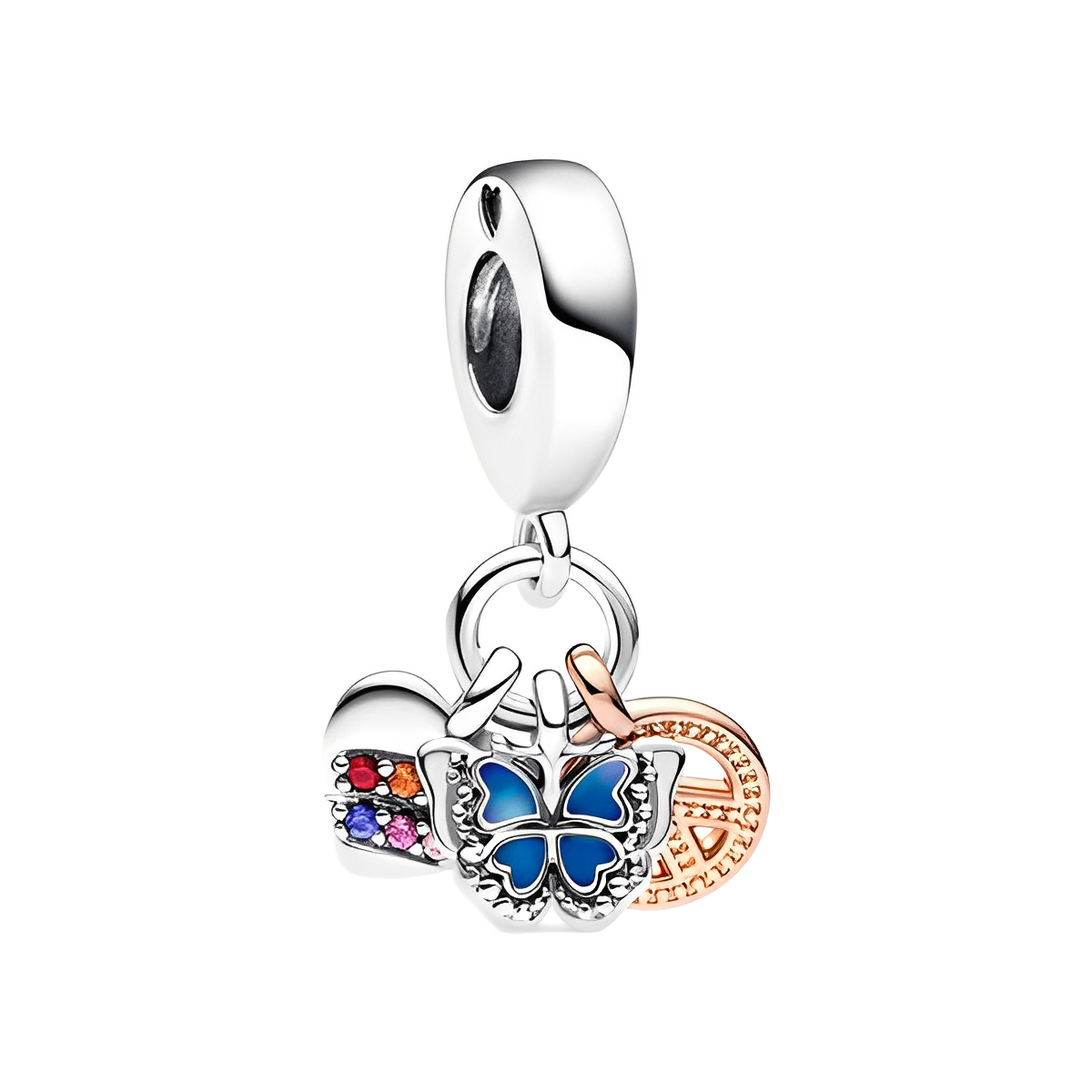 Berloque Conjunto Love Prata 925 - ByFirenzzi
