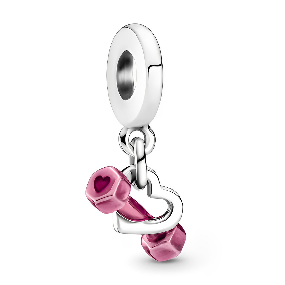 925 Sterling Silver Fitness Charm – ByFirenzzi