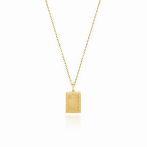 Sunrise Necklace 18k Gold-Plated – ByFirenzzi