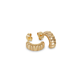 Brincos Argolas Nala Banhado em Ouro 18k - ByFirenzzi