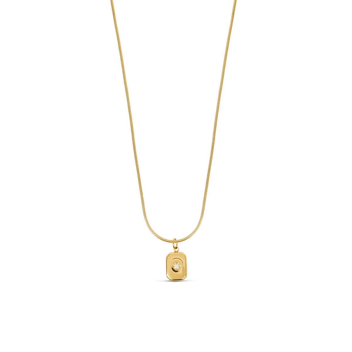 Colar Pingo de Luz Banhado em Ouro 18k - ByFirenzzi