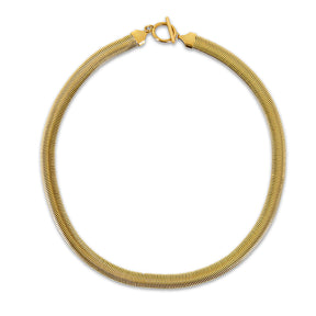 Colar Snake Banhado a Ouro 18k - ByFirenzzi