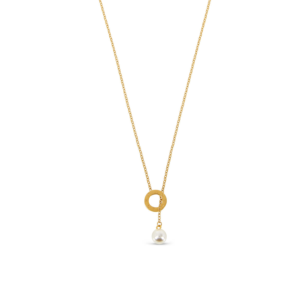 Colar Fio de Pérola Banhado a Ouro 18K - ByFirenzzi