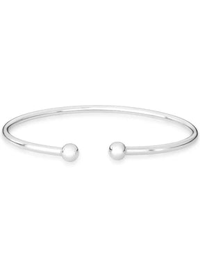 Messina 925 Sterling Silver Bangle – ByFirenzzi