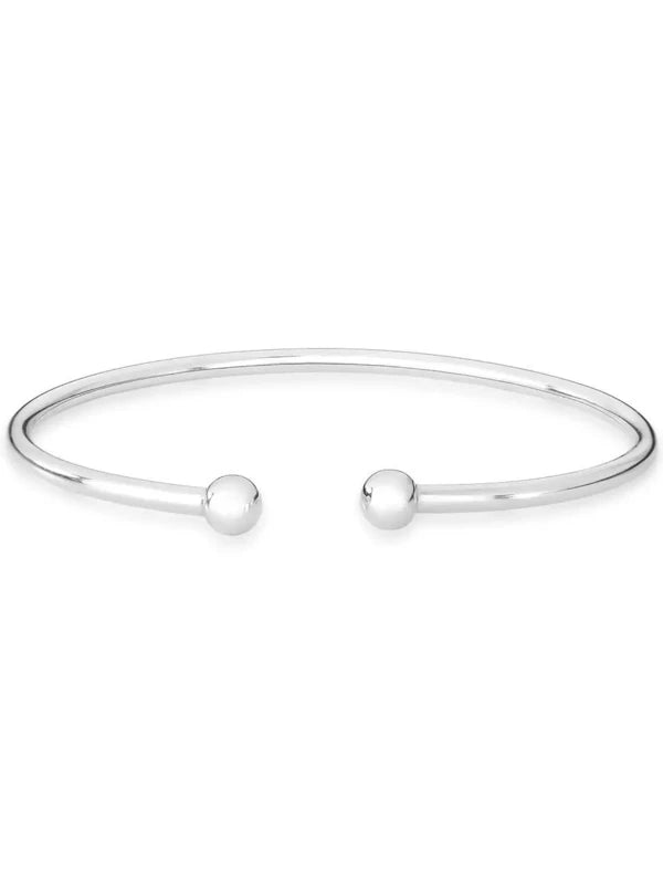 Messina 925 Sterling Silver Bangle – ByFirenzzi
