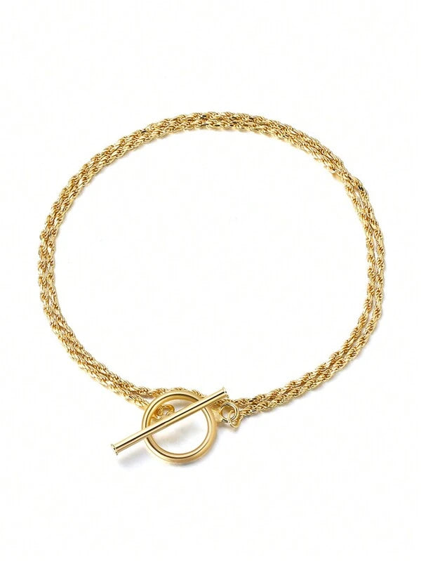 Vicenza 18k Gold-Plated Bracelet – ByFirenzzi