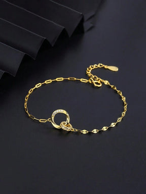 Rimini 18k Gold-Plated Bracelet – ByFirenzzi