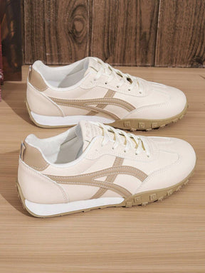 Riverton Court Retro Stripe Gum Sneakers
