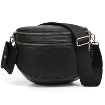 Checkered Crossbody Belt Bag for Women - Spacious Bum Bag for Moms & Daily Travel