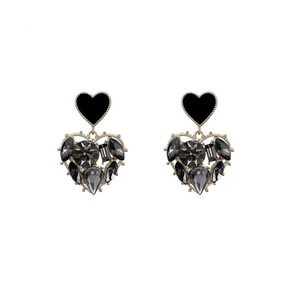 Crystal Earrings 18k Gold-Plated - ByFirenzzi