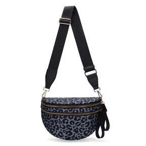 Checkered Crossbody Belt Bag for Women - Spacious Bum Bag for Moms & Daily Travel