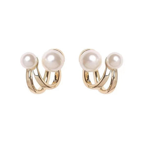 Brinco de Pérola Delicadeza Banhado a Ouro 18k - ByFirenzzi