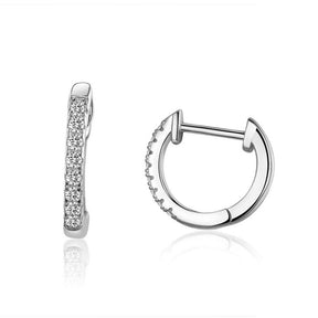 Brinco Argola Julia com Zircônia - ByFirenzzi