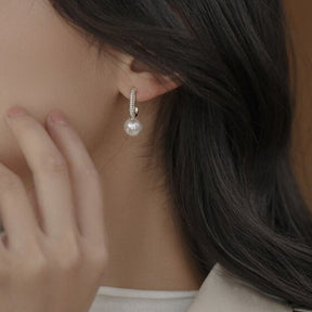 Brinco de Pérola Elegance Banhado a Ouro 18k - ByFirenzzi