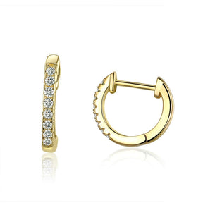 Brinco Argola Julia com Zircônia - ByFirenzzi