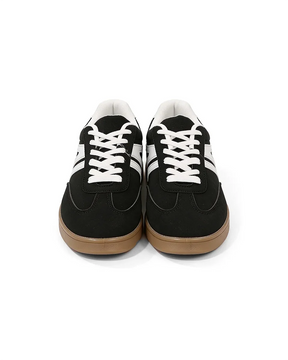 Harbor Court Black Gum Sole Sneakers