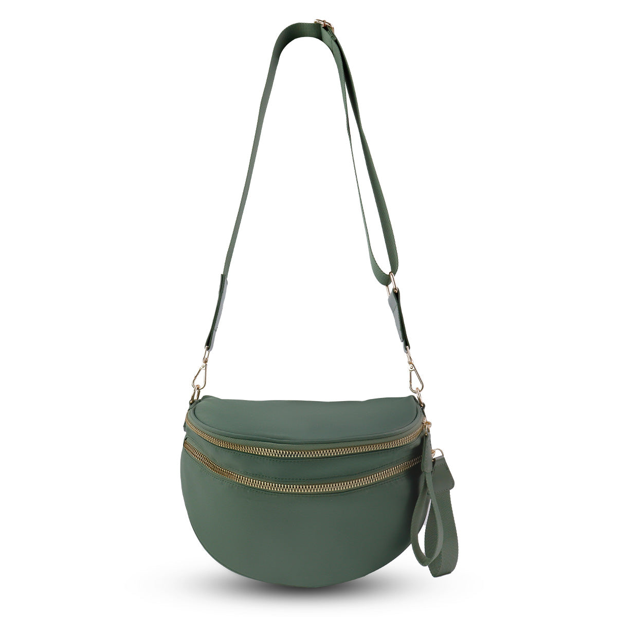 Checkered Crossbody Belt Bag for Women - Spacious Bum Bag for Moms & Daily Travel