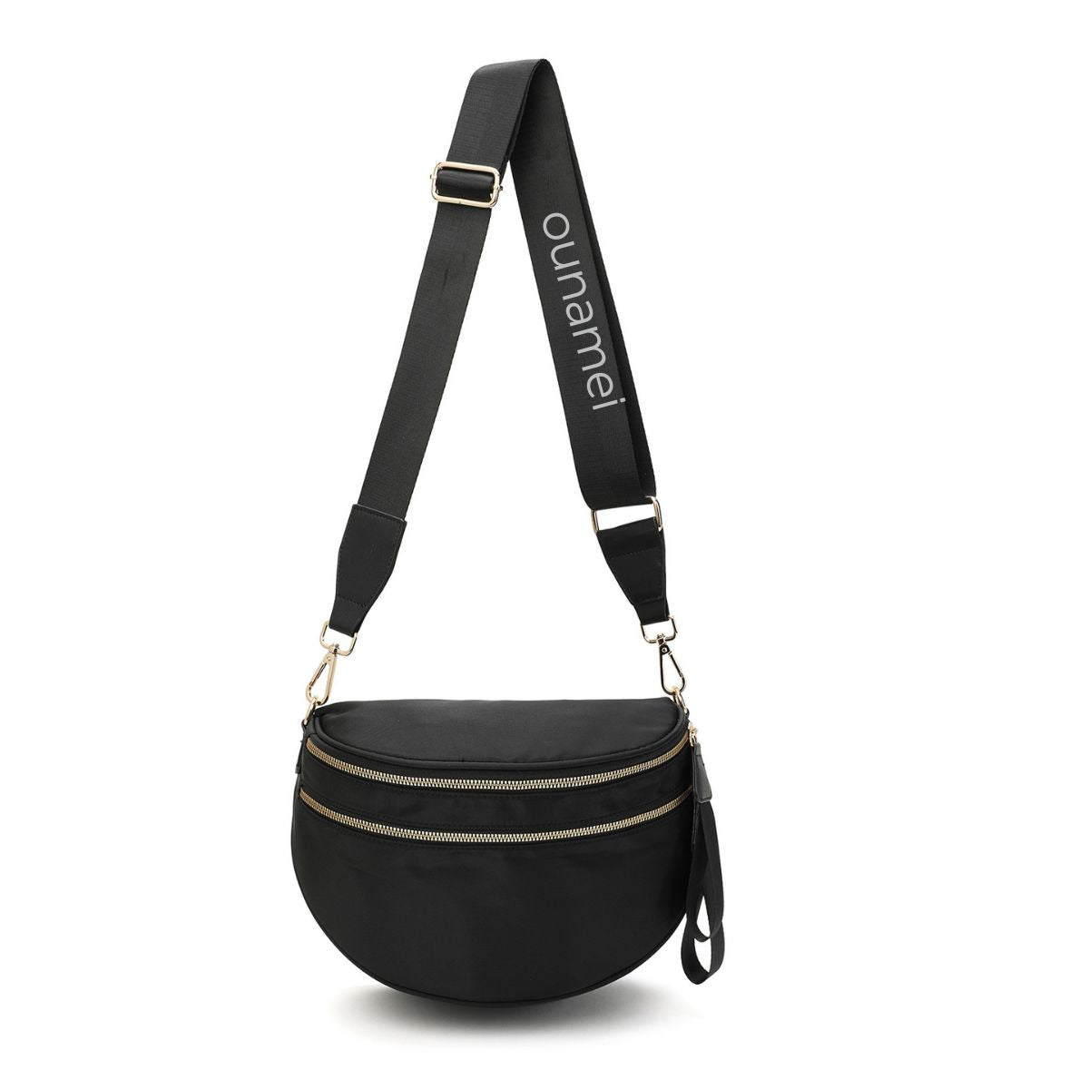 Checkered Crossbody Belt Bag for Women - Spacious Bum Bag for Moms & Daily Travel