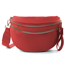 Checkered Crossbody Belt Bag for Women - Spacious Bum Bag for Moms & Daily Travel