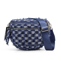 Checkered Crossbody Belt Bag for Women - Spacious Bum Bag for Moms & Daily Travel
