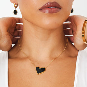Colar Coração Banhado a Ouro 18k - ByFirenzzi