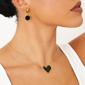 Colar Coração Banhado a Ouro 18k - ByFirenzzi