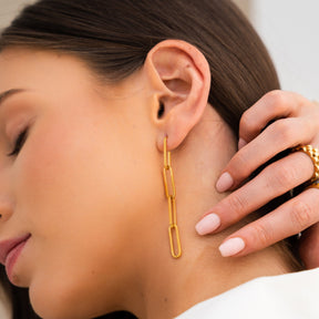 Brincos Aurora Banhado a Ouro 18k - ByFirenzzi