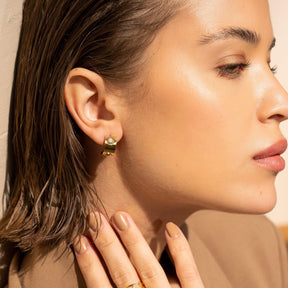 Brincos Romanos Banhado a Ouro 18k - ByFirenzzi