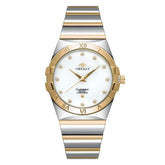 Two-Tone Roman Dial Watch