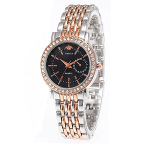 Crystal Bezel Watch
