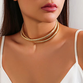 Colar Choker Duplo - ByFirenzzi