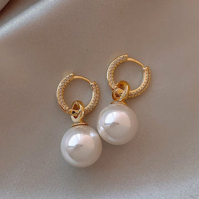 Brinco de Pérola Precious Banhado a Ouro 18k - ByFirenzzi