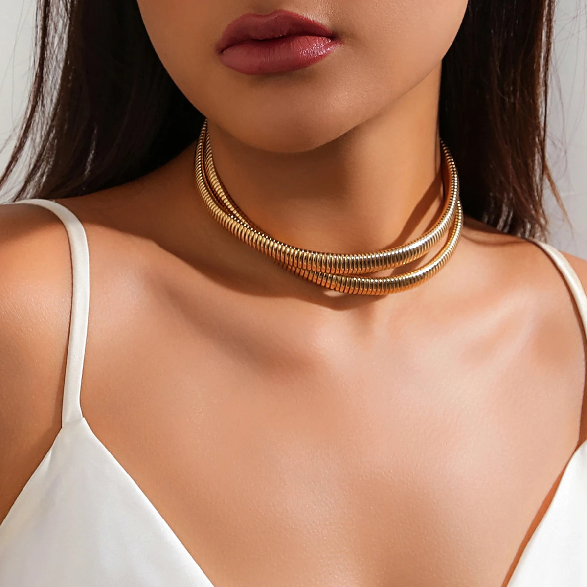 Colar Choker Duplo - ByFirenzzi