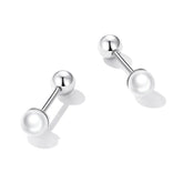 Aurora Pearl Earrings 18k Gold-Plated - ByFirenzzi